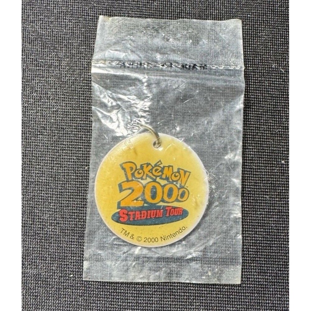 Pokemon 2000 Stadium Tour Nintendo 64 Era Promotional Dangler Charm *NEW*